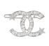 Chanel CC Stars Hair Clip, front view